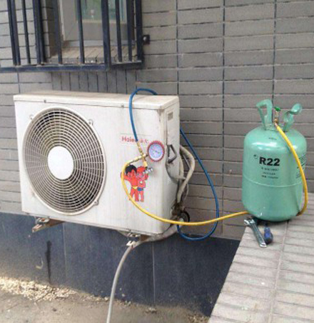 新华空调加氟